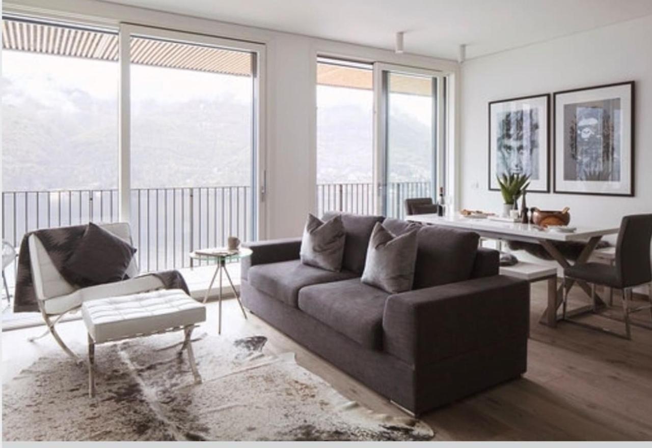 Apartmán Ulivi Luxury Loft & Pool - The House Of Travelers Carate Urio Exteriér fotografie